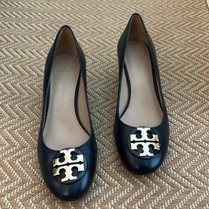 Tory Burch Black 2 inch Heels